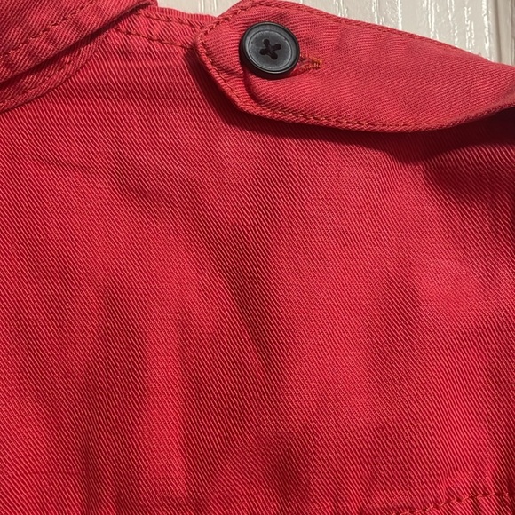 Current/Elliott Kaya Vintage Red Linen Blend Romper Size 2 (M) - Picture 5 of 6